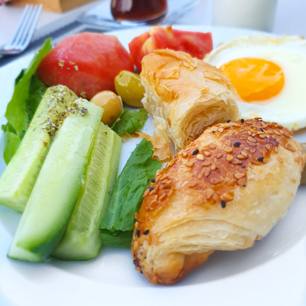 Breakfast at Akra Hotel